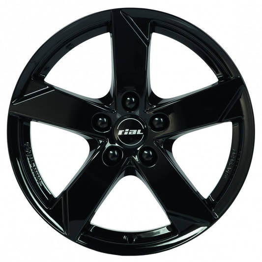 Rial Kodiak schwarz 7x16 ET35 - LK5/112 ML66.5