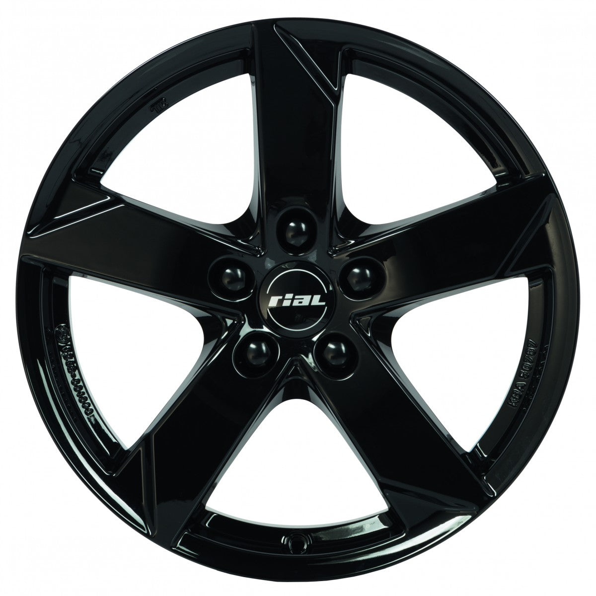 Rial Kodiak schwarz 7x17 ET39 - LK5/112 ML57.1