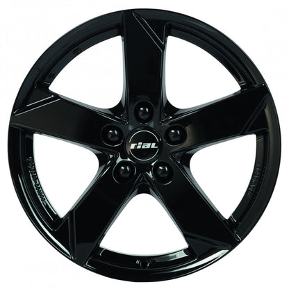 Rial Kodiak schwarz 7x17 ET39 - LK5/112 ML57.1