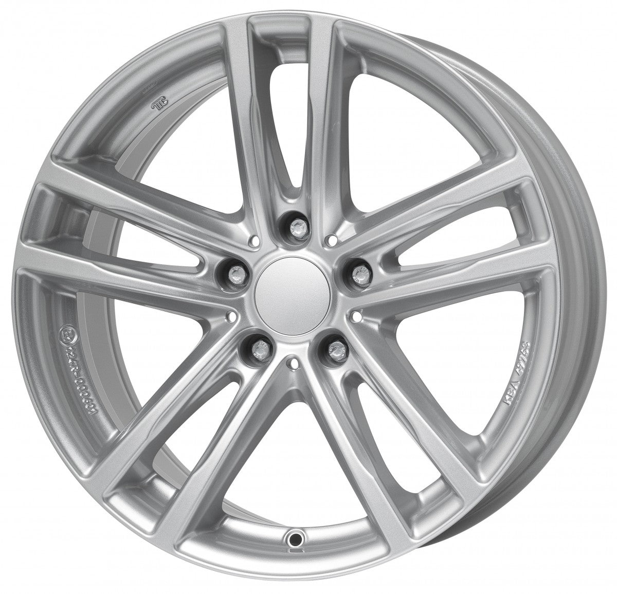 Rial X10 polar-silber 7.5x17 ET27 - LK5/112 ML66.5