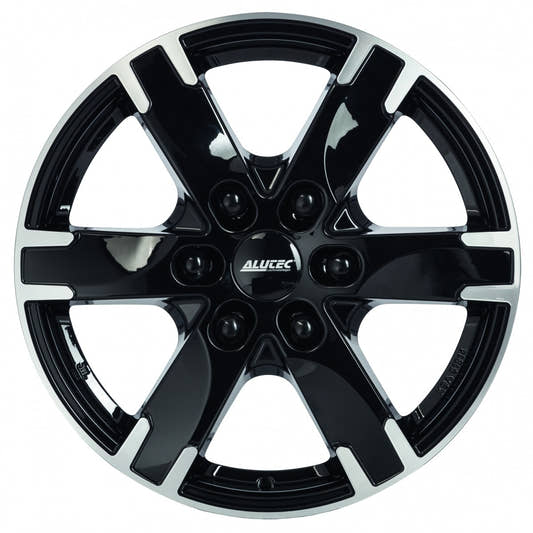 Alutec Titan diamant-schwarz frontpoliert Alufelge 8x18 Zoll ET45 LK 6x114.3 ML66.1 – Bild 2