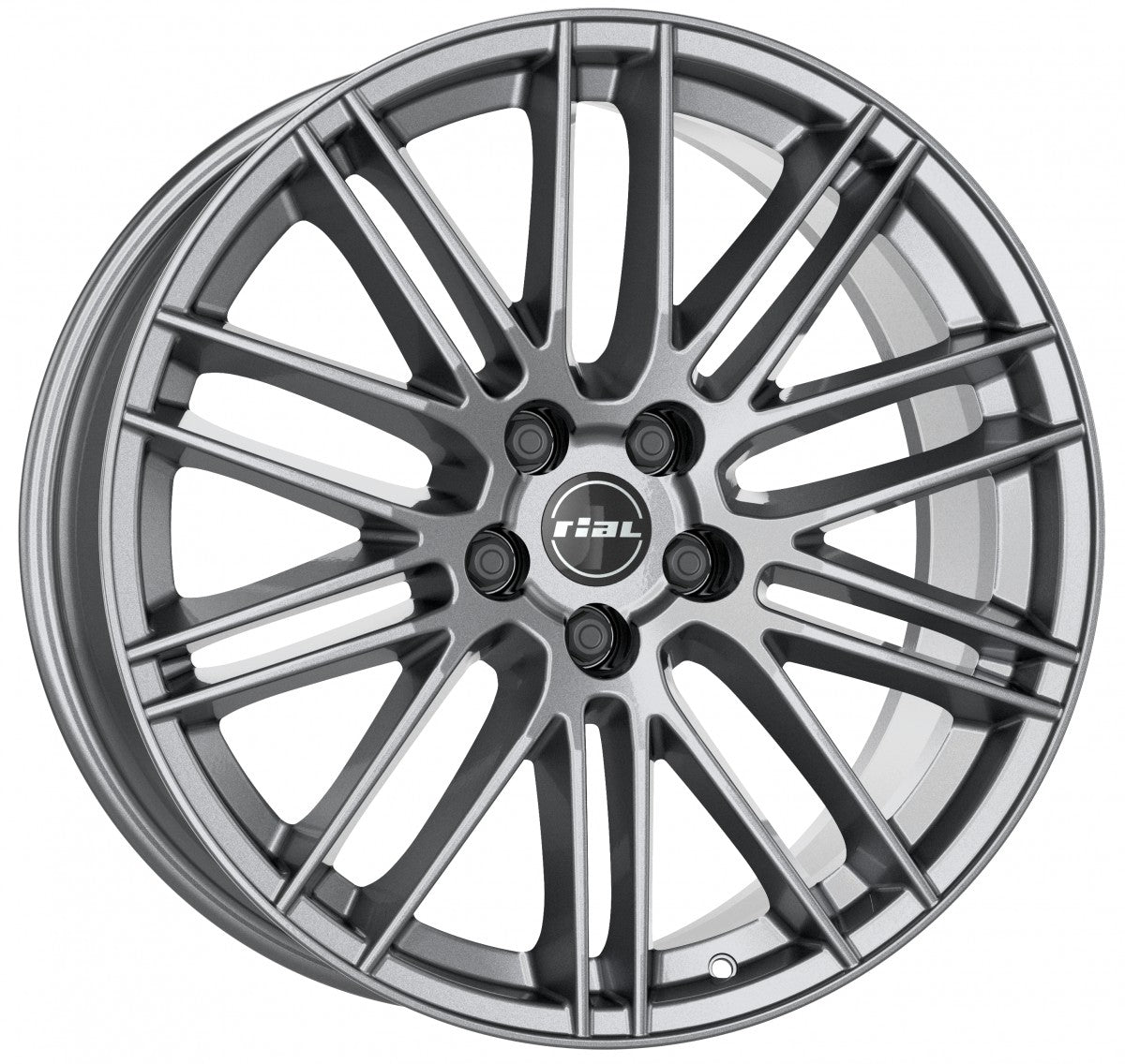 Rial KiboX metal-grey 9x20 ET33 - LK5/112 ML66.5