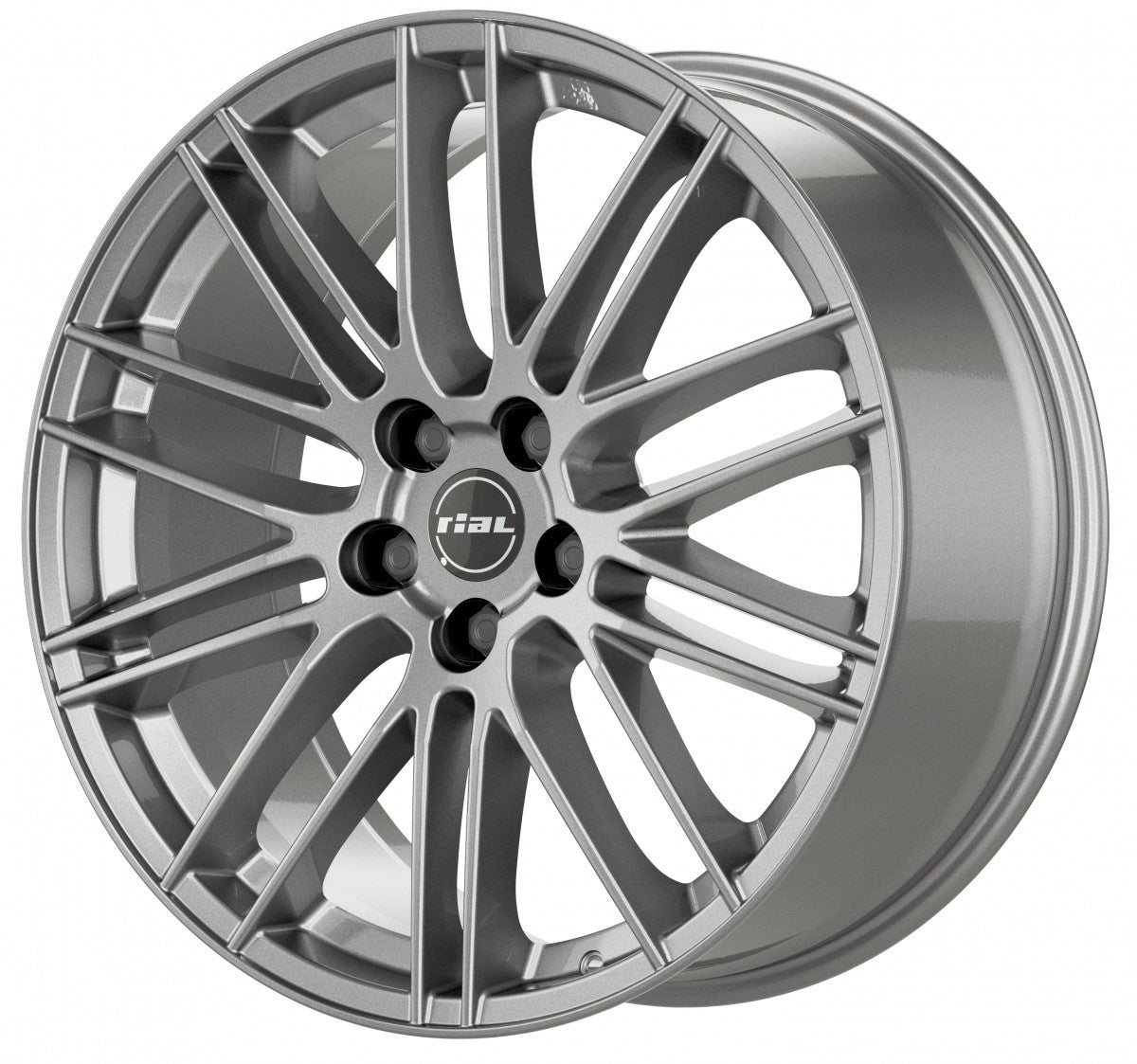 Rial KiboX metal-grey 9x20 ET33 - LK5/112 ML66.5