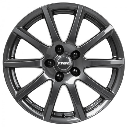 Rial Milano titanium 7x17 ET18 - LK4/108 ML65.1