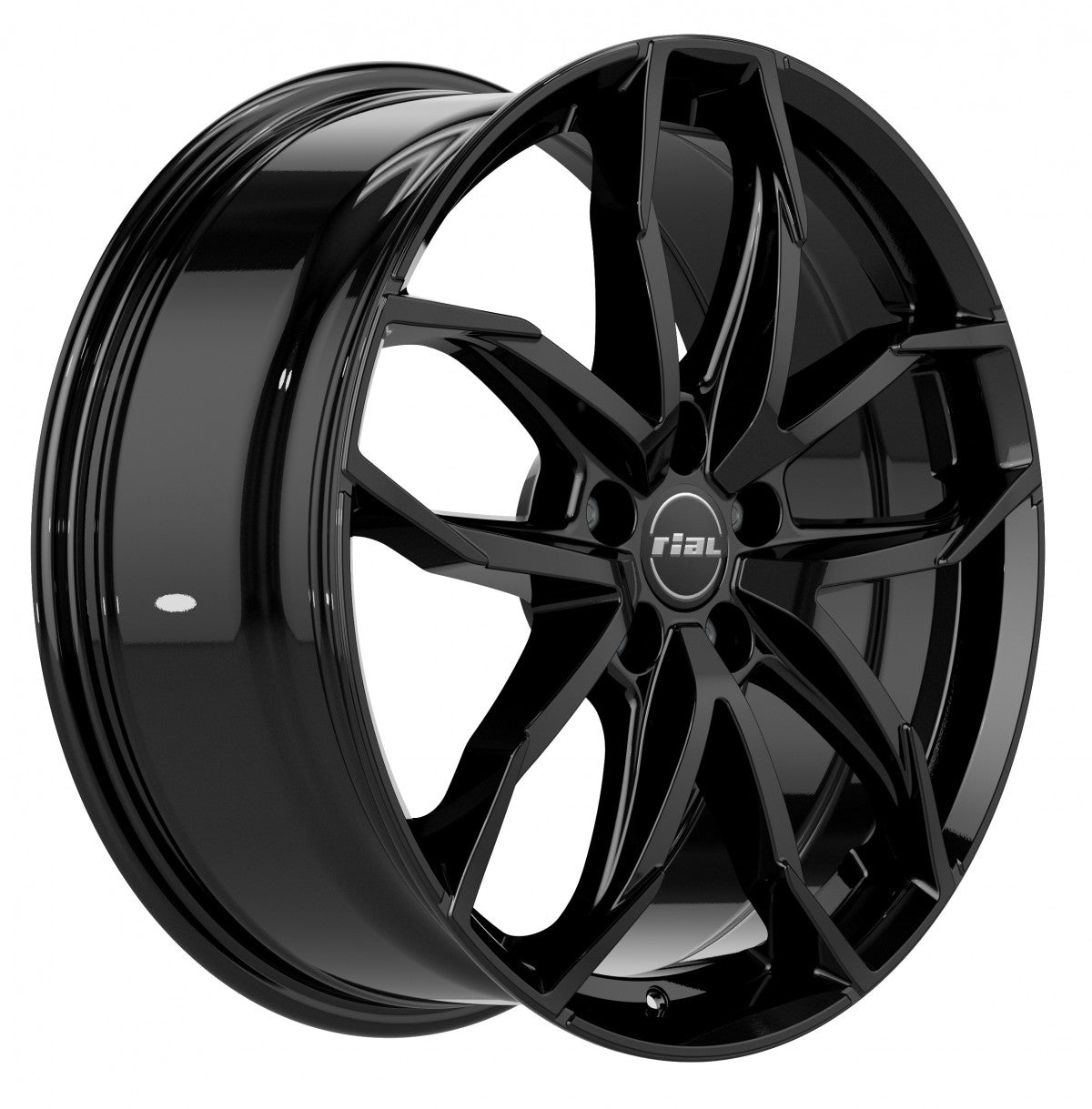 Rial Lucca diamant-schwarz 7.5x17 ET45 - LK5/108 ML70.1