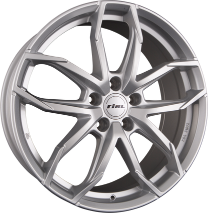 Rial Lucca polar-silber Alufelge 8x19 Zoll ET45 LK 5x108 ML70.1 – Bild 7