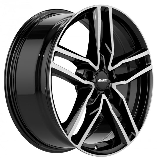 Alutec Ikenu diamant-schwarz frontpoliert 8x18 ET38 - LK5/112 ML66.5