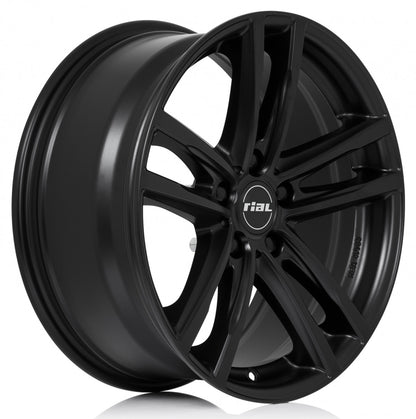 Rial X10 racing-schwarz Alufelge 7x18 Zoll ET43 LK 5x112 ML57.1 – Bild 4