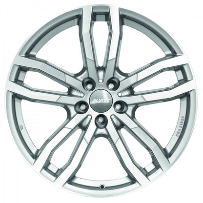 Alutec DriveX metal-grey frontpoliert 9x20 ET33 - LK5/112 ML66.5
