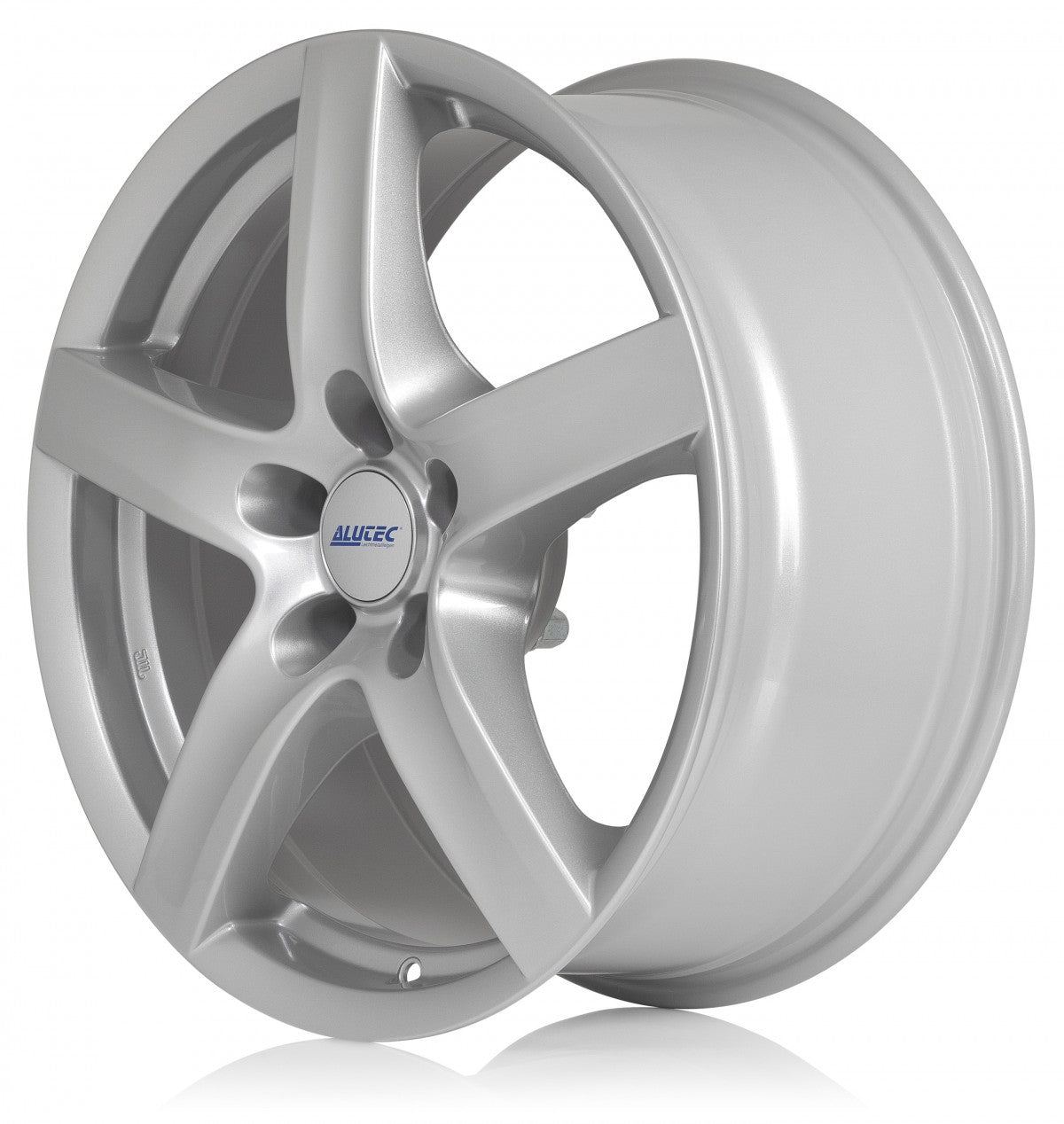 Alutec Grip polar-silber Alufelge 6x15 Zoll ET46 LK 4x100 ML54.1 – Bild 4