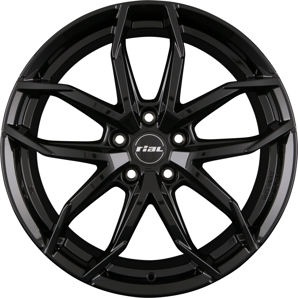 Rial Lucca diamant-schwarz Alufelge 6.5x17 Zoll ET38 LK 4x98 ML58.1 – Bild 8