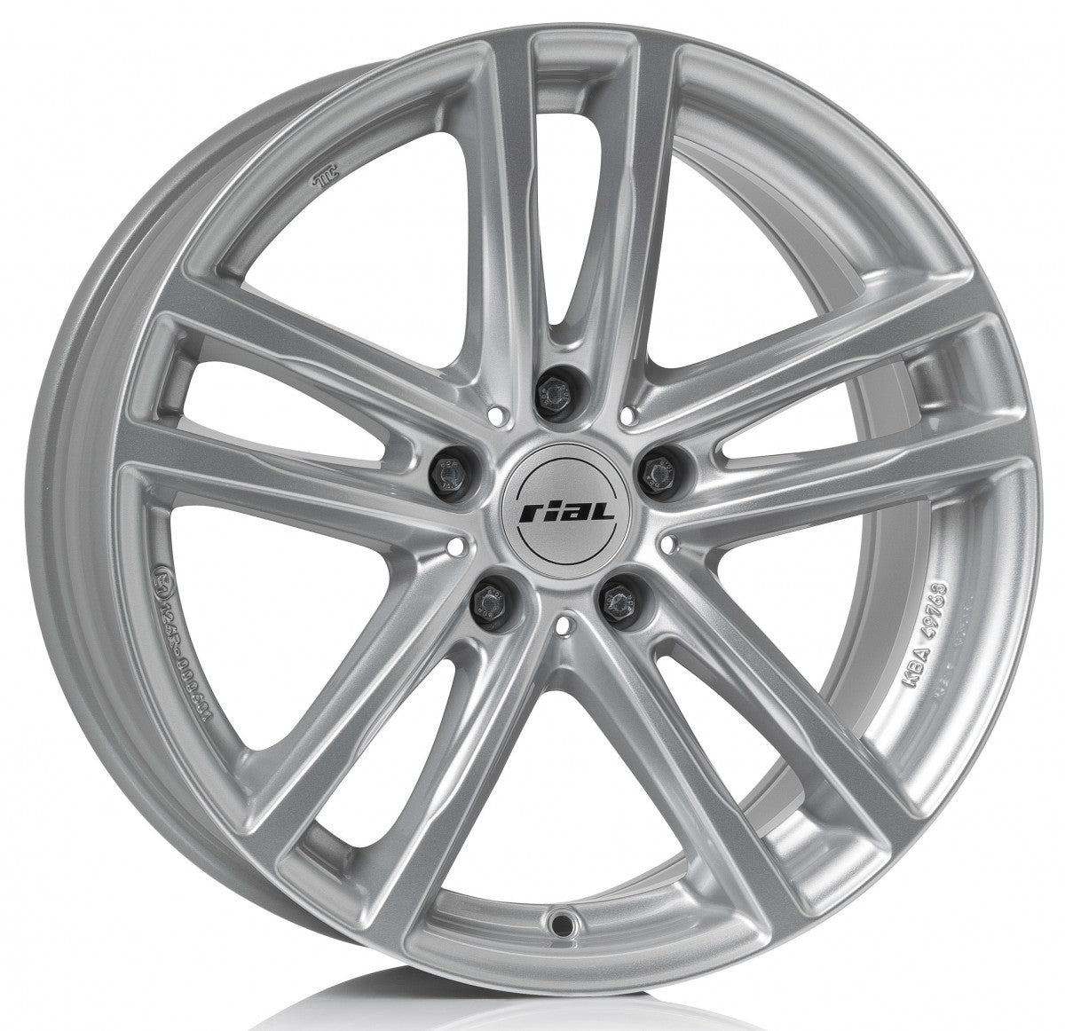 Rial X10 polar-silber 8x19 ET30 - LK5/112 ML66.5
