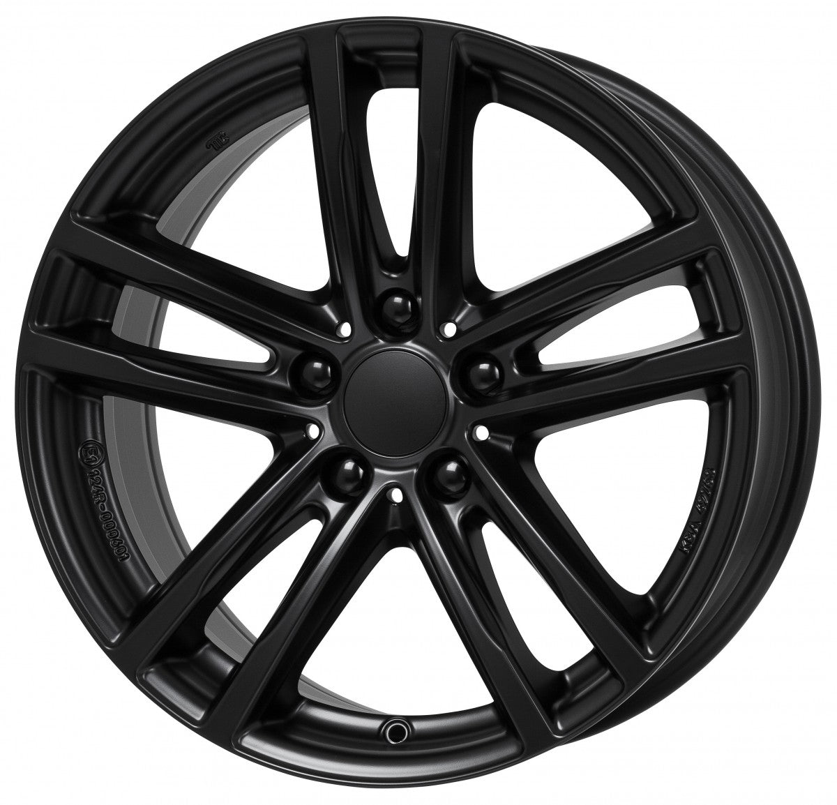Rial X10 racing-schwarz Alufelge 8x19 Zoll ET47 LK 5x112 ML66.5