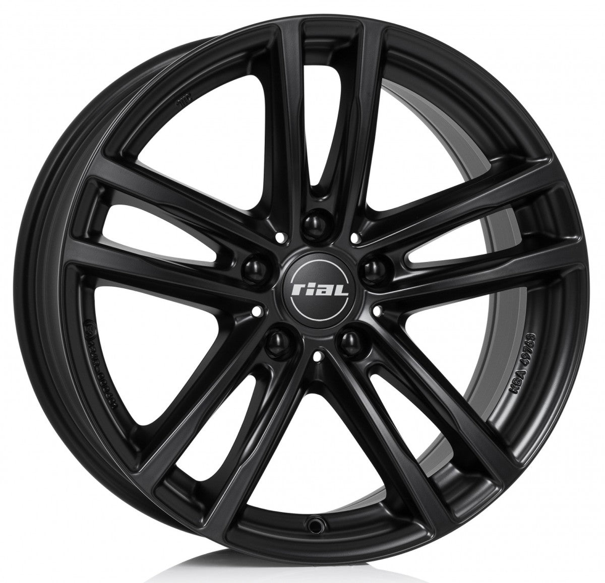 Rial X10 racing-schwarz Alufelge 8x19 Zoll ET47 LK 5x112 ML66.5 – Bild 2