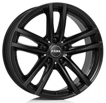 Rial X10 racing-schwarz Alufelge 8x19 Zoll ET40 LK 5x112 ML57.1 – Bild 2
