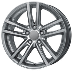 Rial X10X metal-grey Alufelge 8.5x18 Zoll ET46 LK 5x120 ML74.1