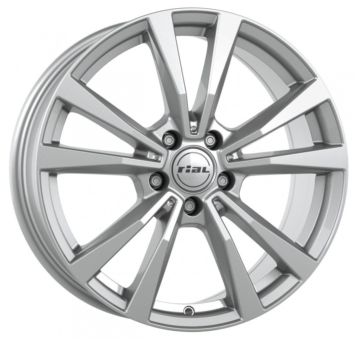 Rial M12 polar-silber 7.5x17 ET45 - LK5/112 ML66.5