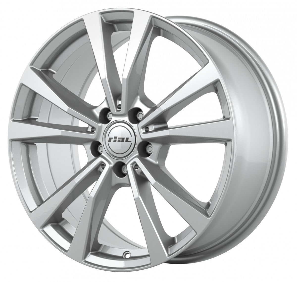 Rial M12 polar-silber 7.5x17 ET45 - LK5/112 ML66.5