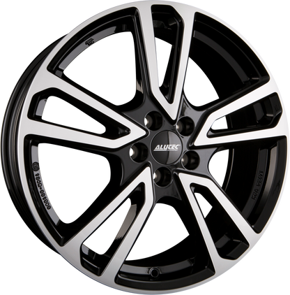 Alutec Tormenta diamond-black frontpolished Alufelge 8x18 Zoll ET42 LK 5x108 ML63.4 – Bild 7