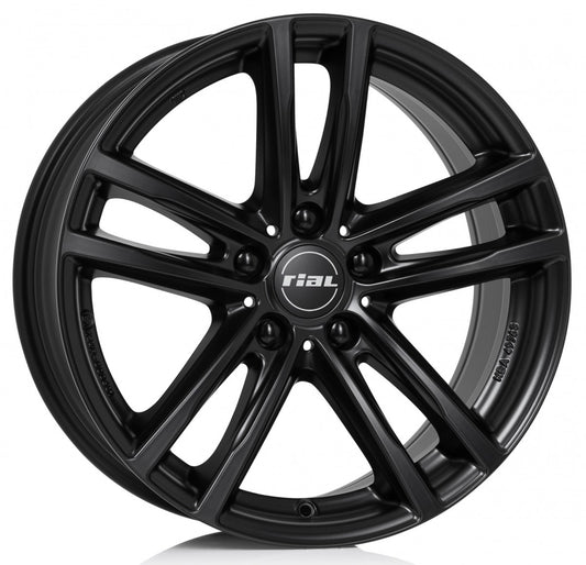 Rial X10X racing-schwarz 8.5x18 ET44 - LK5/112 ML66.5