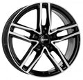 Alutec Ikenu diamant-schwarz frontpoliert Alufelge 9x19 Zoll ET49 LK 5x112 ML66.5