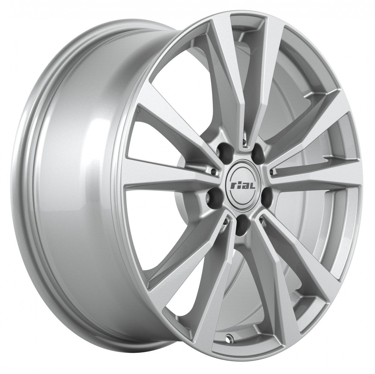 Rial M12X polar-silber Alufelge – Bild 3