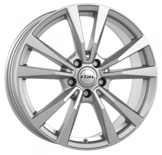 Rial M12 polar-silber 9x19 ET49 - LK5/112 ML66.5