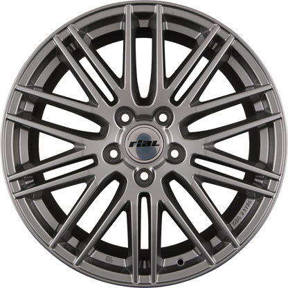 Rial KiboX metal-grey Alufelge 9x20 Zoll ET43 LK 5x112 ML66.5 – Bild 5