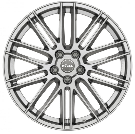 Rial KiboX metal-grey 9x20 ET52 - LK5/112 ML66.5