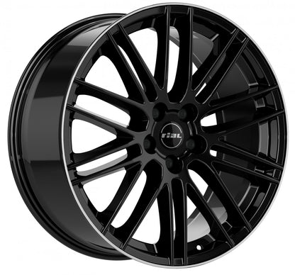 Rial KiboX diamant-schwarz hornpoliert 9x20 ET52 - LK5/112 ML66.5