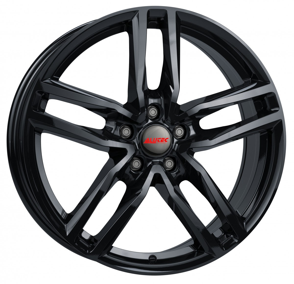 Alutec Ikenu diamant-schwarz Alufelge 7.5x17 Zoll ET45 LK 5x114.3 ML70.1