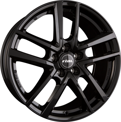 Rial Astorga diamond-black Alufelge 8x18 Zoll ET44 LK 5x112 ML57.1 – Bild 8