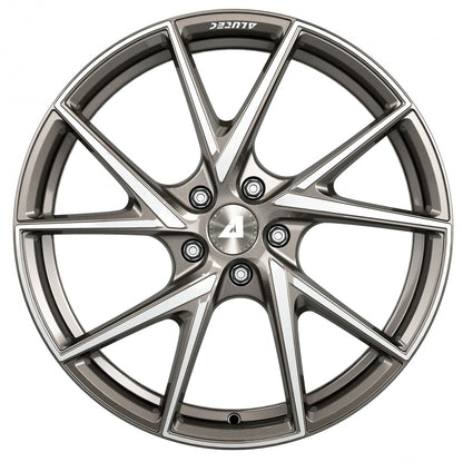 Alutec ADX.01 metallic-platinum frontpoliert 8.5x18 ET47 - LK5/108 ML70.1