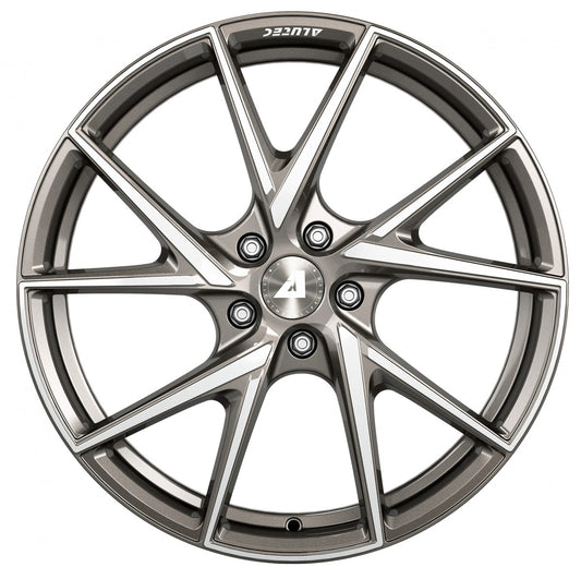 Alutec ADX.01 metallic-platinum frontpoliert 8.5x18 ET47 - LK5/108 ML70.1