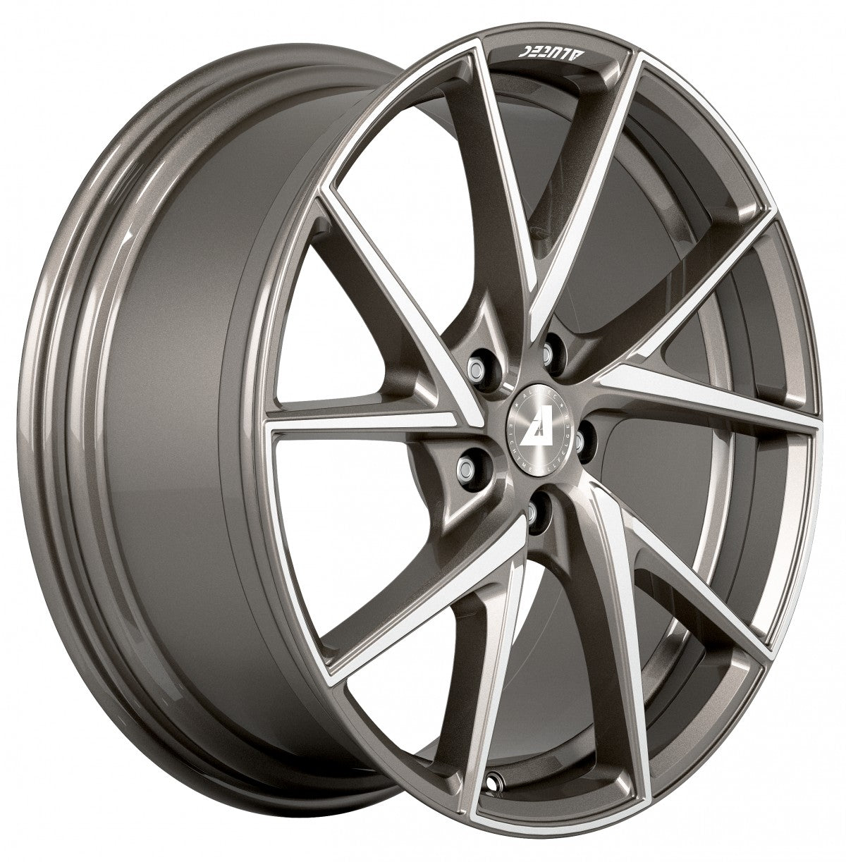 Alutec ADX.01 metallic-platinum frontpoliert 8.5x18 ET47 - LK5/108 ML70.1