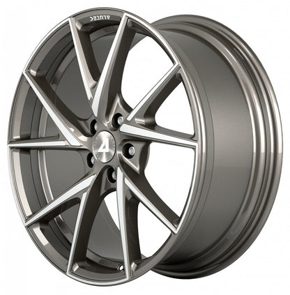 Alutec ADX.01 metallic-platinum frontpoliert 8.5x18 ET47 - LK5/108 ML70.1