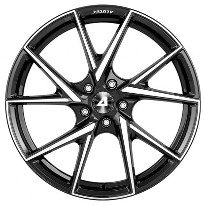 Alutec ADX.01 diamant-schwarz frontpoliert 8.5x20 ET30 - LK5/112 ML70.1
