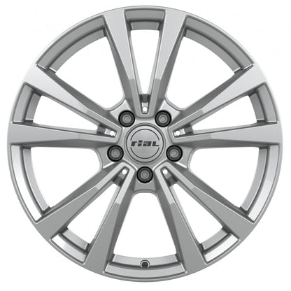 Rial M12X polar-silber 9x20 ET48 - LK5/112 ML66.5