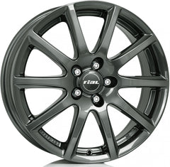 Rial Milano titanium Alufelge 6.5x16 Zoll ET38 LK 4x108 ML65.1
