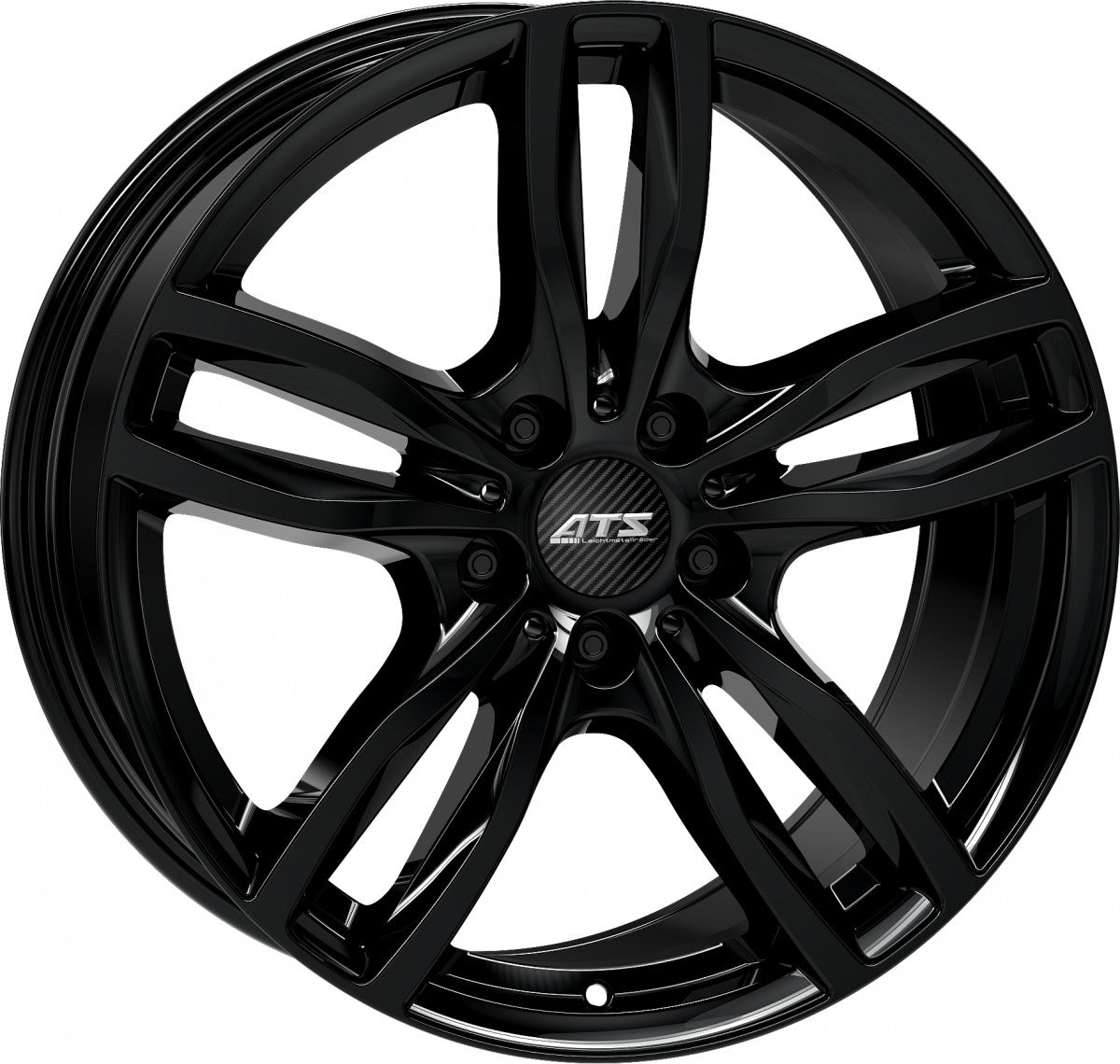 ATS Evolution Diamant-Schwarz Alufelge 8x18 Zoll ET43 LK 5x120 ML72.6