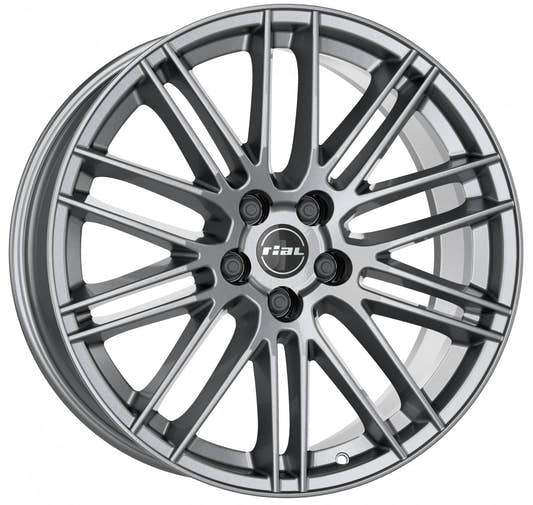 Rial KiboX metal-grey 9.5x21 ET53 - LK5/112 ML66.5