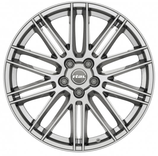 Rial KiboX metal-grey 9.5x21 ET53 - LK5/112 ML66.5