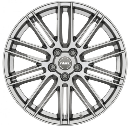 Rial KiboX metal-grey 9.5x21 ET53 - LK5/112 ML66.5