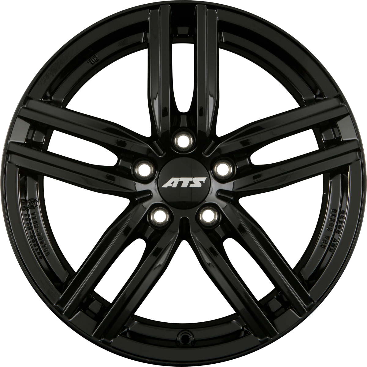 ATS Antares diamant-schwarz Alufelge 7x17 Zoll ET50 LK 5x108 ML63.4 – Bild 6