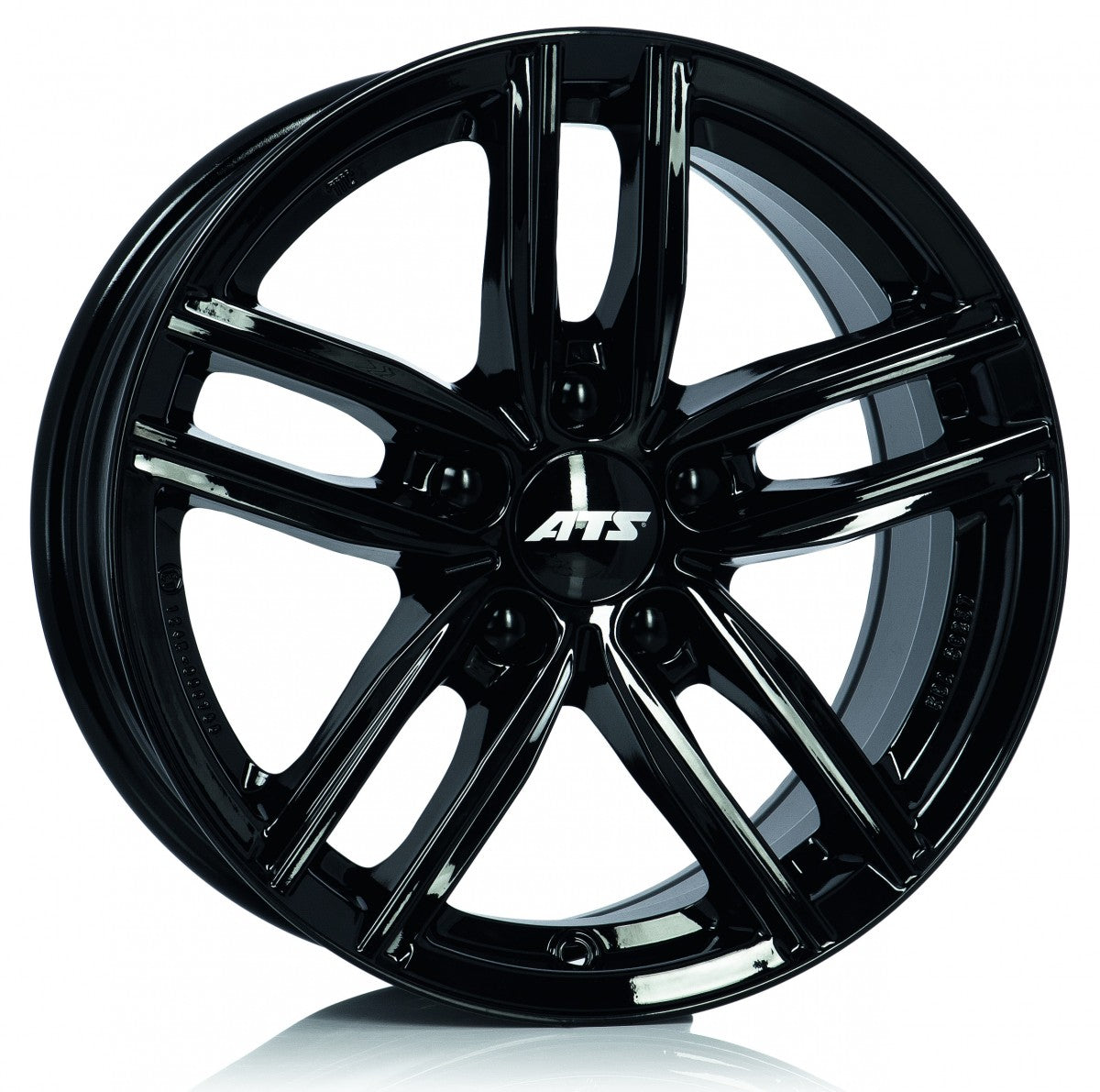 ATS Antares diamant-schwarz Alufelge 7x17 Zoll ET50 LK 5x108 ML63.4