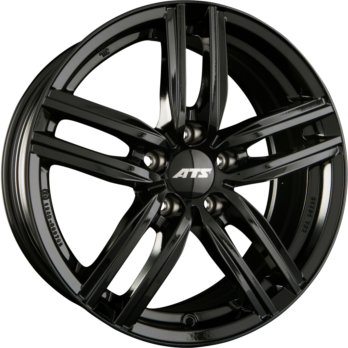 ATS Antares diamant-schwarz Alufelge 7x17 Zoll ET50 LK 5x108 ML63.4 – Bild 7