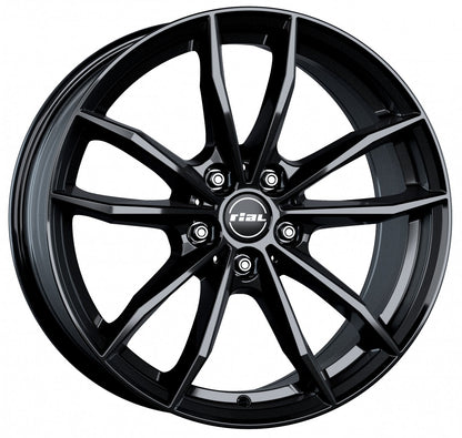Rial X12 diamant-schwarz 7x16 ET48 - LK5/112 ML57.1