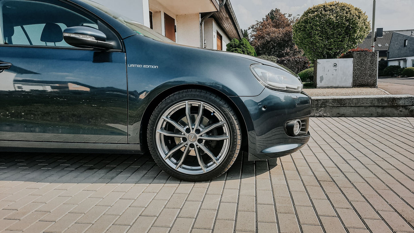 Rial X12 metal-grey 7.5x17 ET30 - LK5/112 ML66.5