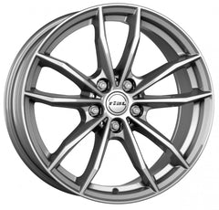 Rial X12 metal-grey Alufelge 7.5x17 Zoll ET52 LK 5x112 ML66.5