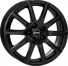 Rial Milano diamond-black Alufelge 5.5x14 Zoll ET35 LK 4x100 ML63.3